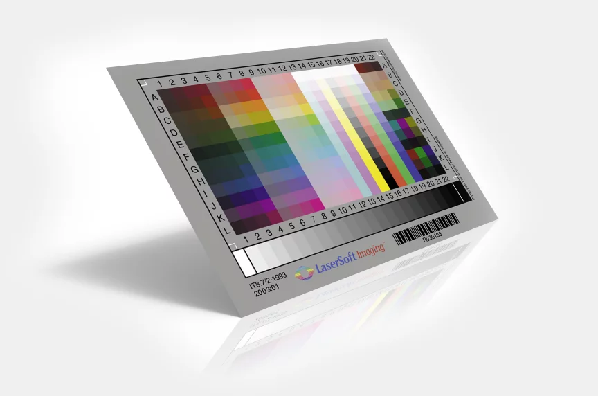 SilverFast IT-8 target ISO 12641-2