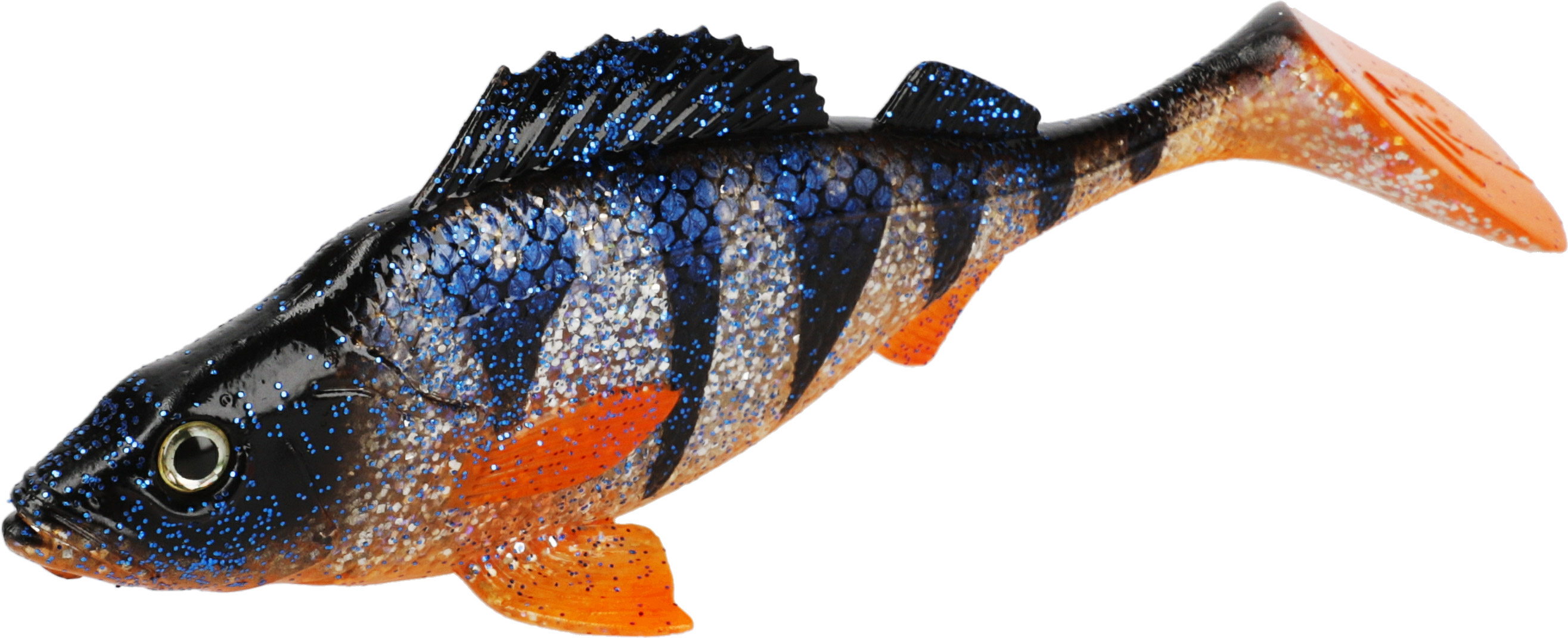 Mikados MFT Perch, 21cm rubber perch imitation for pike fishing