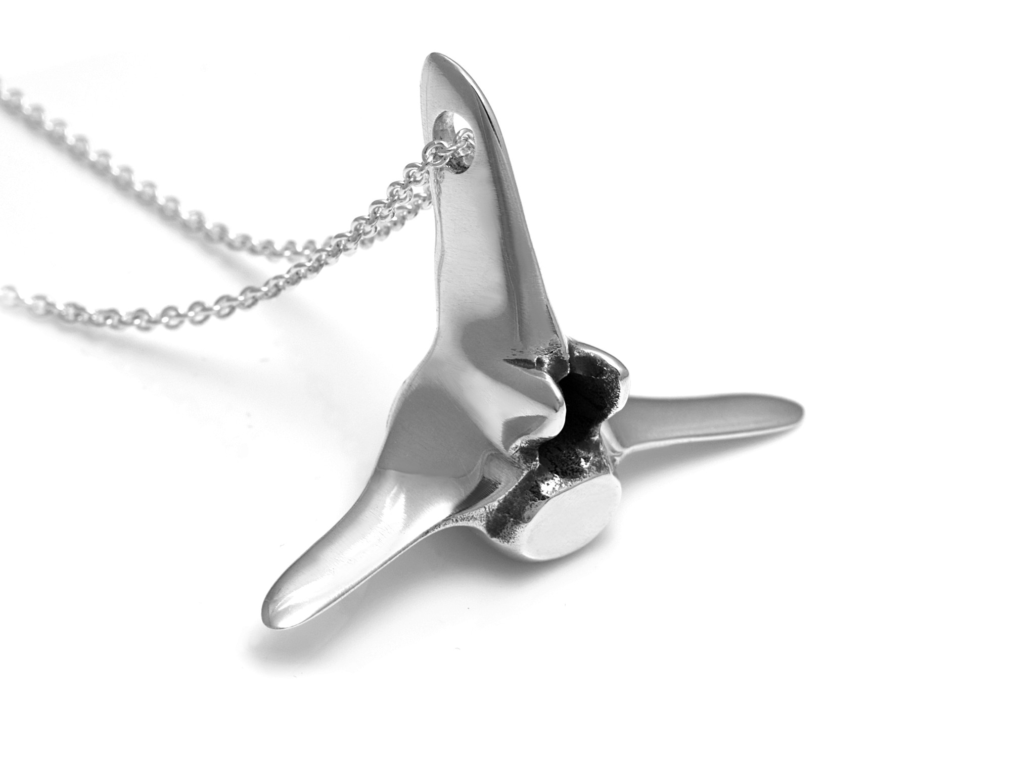 Valkota Halsband, Blåval Smycke i Silver