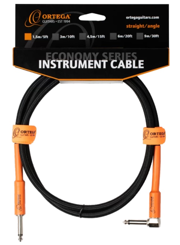 Ortega OECI-5 5 ft/ 1,5 m, Angled/Straight plugs