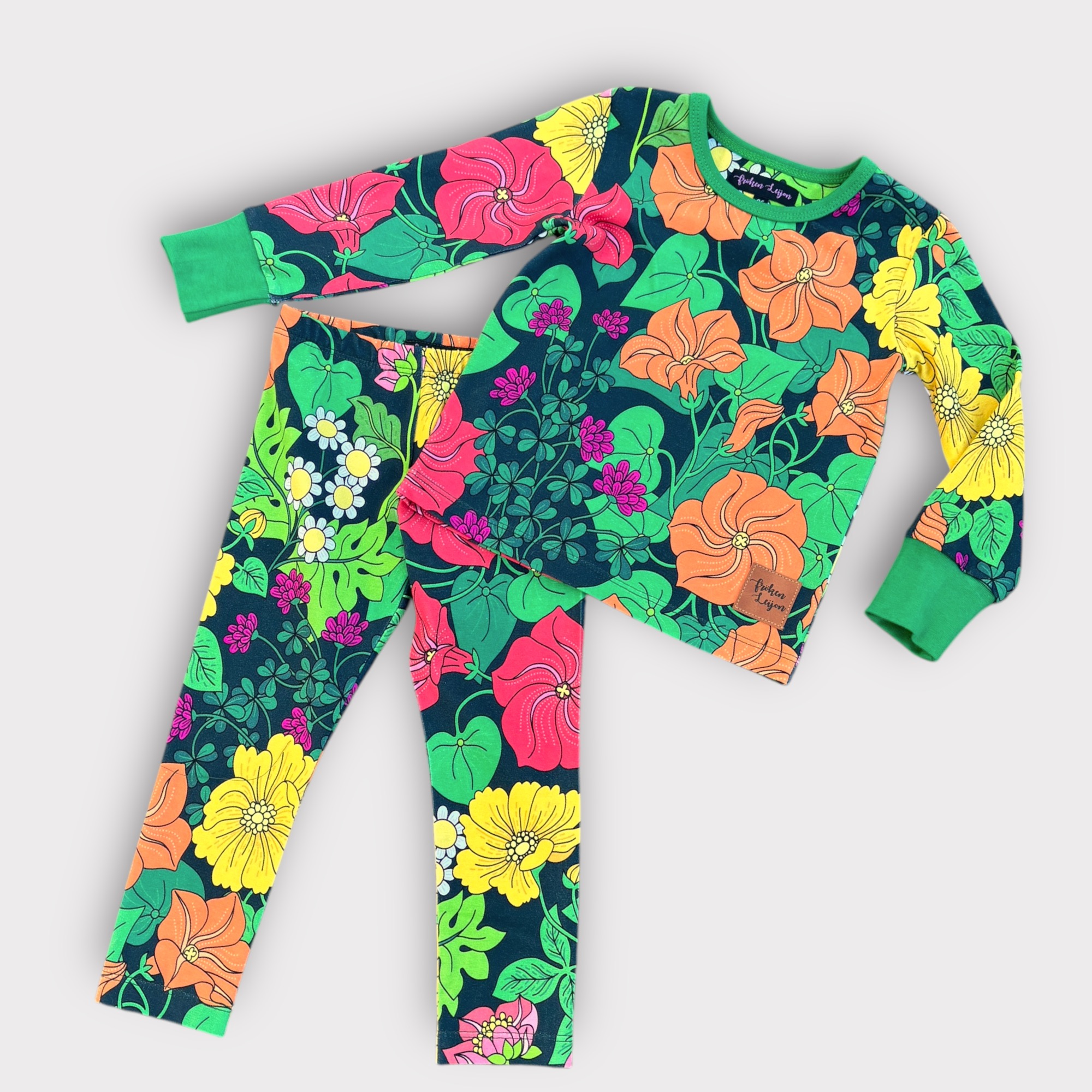 Leggings ”Felicity" grön - 4