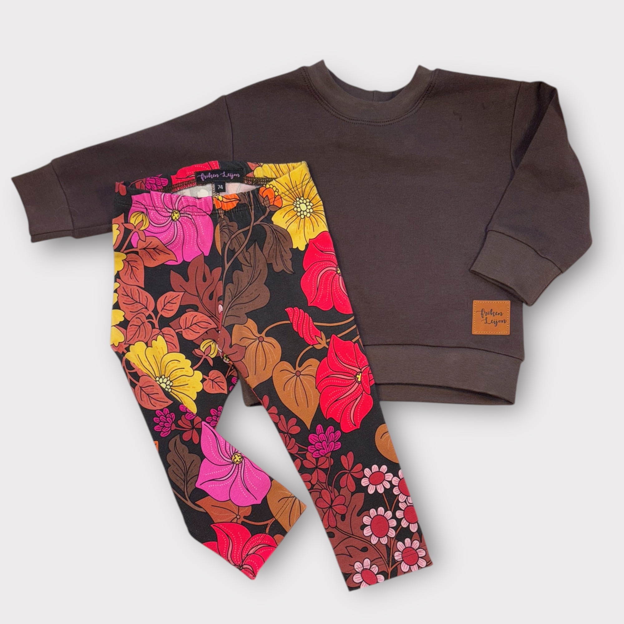 Leggings ”Felicity" brun - 5