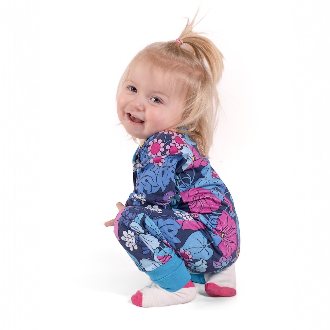 Babydress ”Felicity” blå