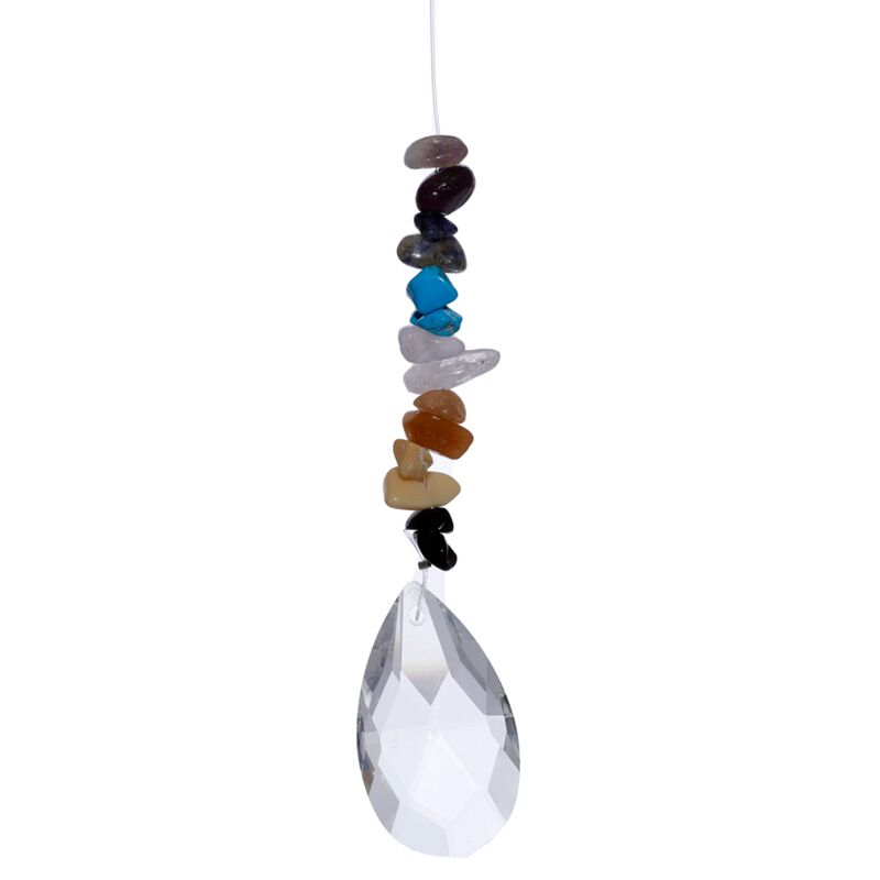 Chakra Glas Prismor, Mandel - 2