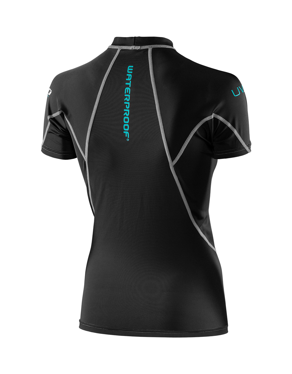 Waterproof R30 Kortärmad solskyddströja/rashguard Dam - 2