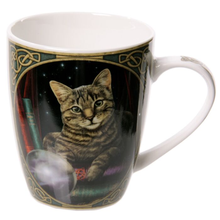Lisa Parker Lycko Katt Porslins Mugg