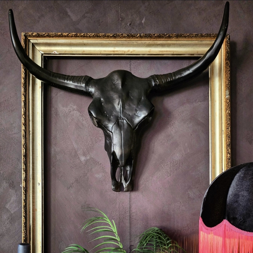 Väggdekoration Bull Antler - Metal Masterpiece
