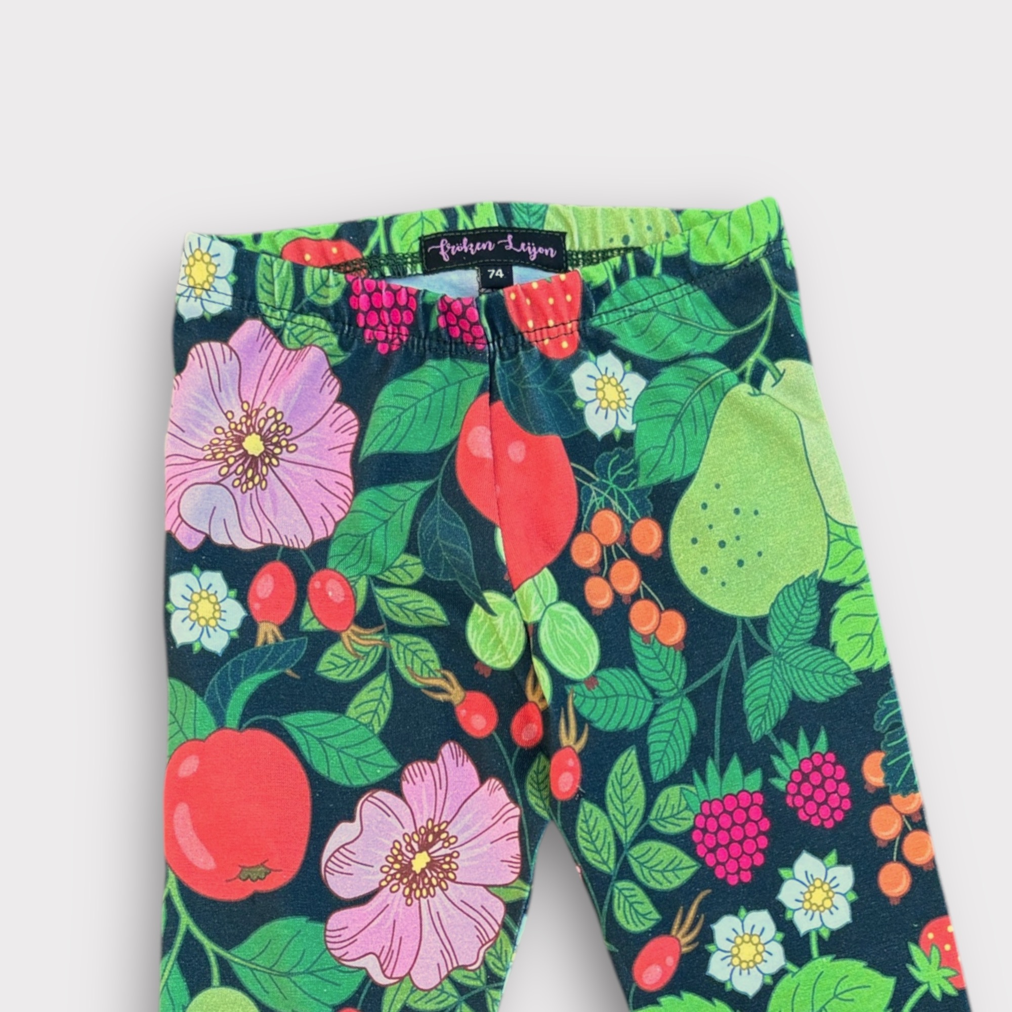 Leggings ”Selmas trädgård" grön - 3