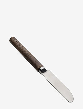 Smörkniv mörkt trä/metall - Ernst