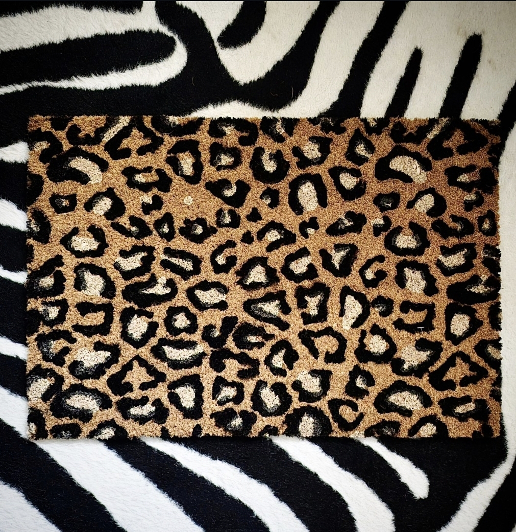 Dörrmatta 40x60 - Leopard