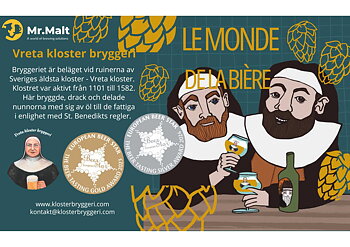 Vreta Kloster Le Monde de la Bière saison recipe kit 23 l