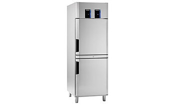 Porkka - Kombiskåp Inventus CF7 - Kyl/Frys - Mått: 730x870x2100mm - Höger dörr - Temp: +1…+12  °C -26…-15 °C - C-kyla - Co²