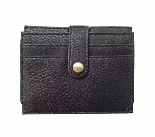 Stile Card Holder, Black- Pipol