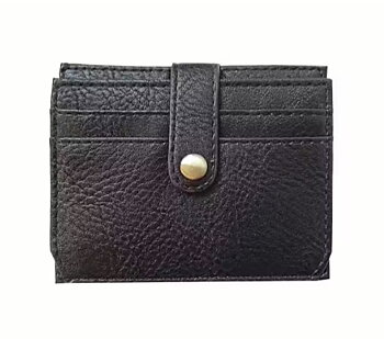Stile Card Holder, Black- Pipol