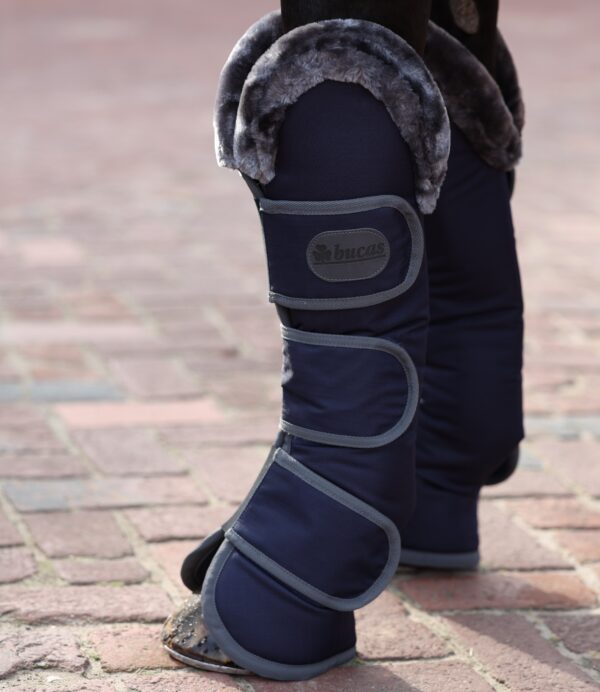 Bucas Show-Line Transport Boots - Navy/Grey