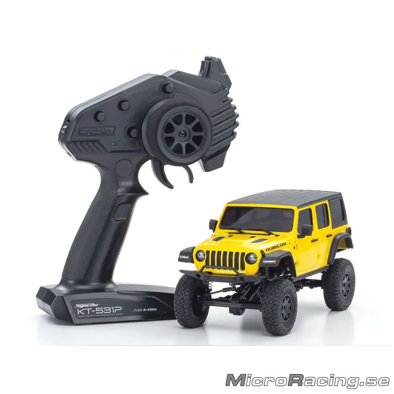 KYOSHO - 4x4 JeepⓇ WRANGLER UNLIMITED Rubicon Hellayella - Ready To Run
