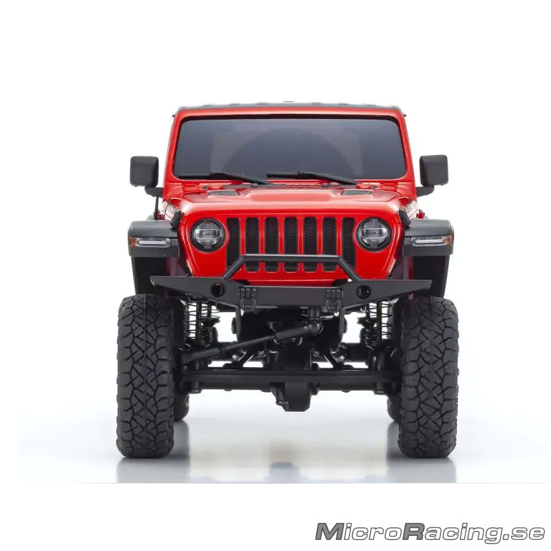 KYOSHO - 4x4 JeepⓇ WRANGLER UNLIMITED Rubicon, Röd - Ready To Run - 5