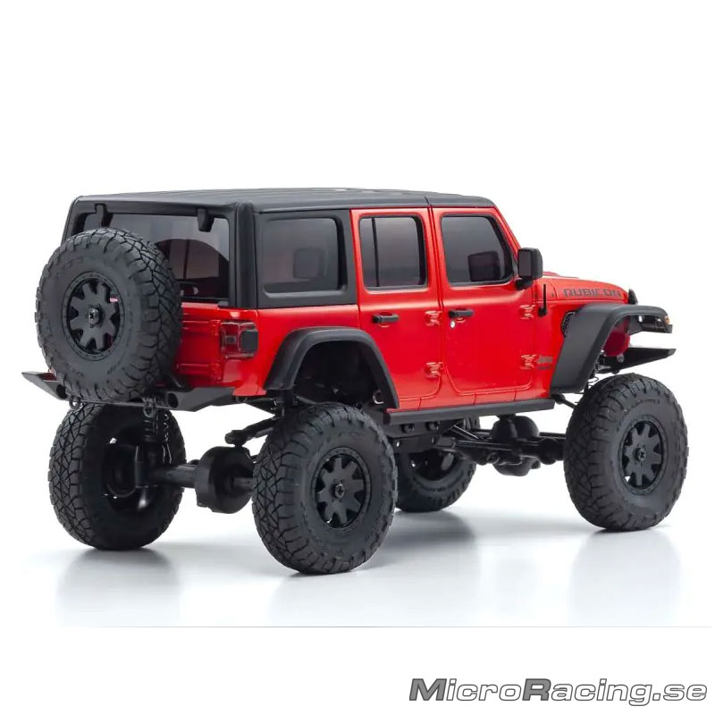 KYOSHO - 4x4 JeepⓇ WRANGLER UNLIMITED Rubicon, Röd - Ready To Run - 3