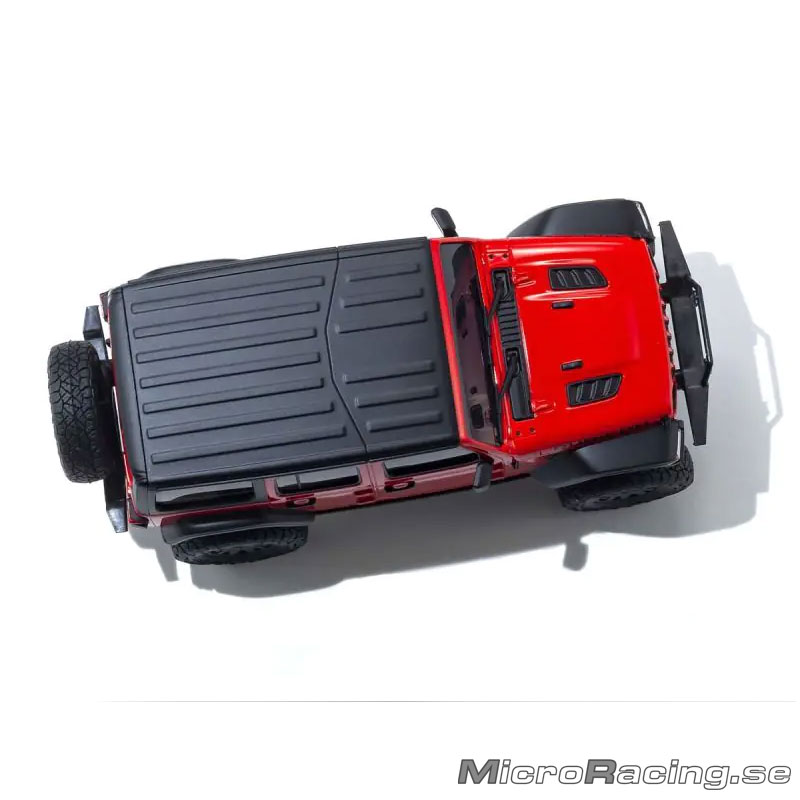 KYOSHO - 4x4 JeepⓇ WRANGLER UNLIMITED Rubicon, Röd - Ready To Run - 7