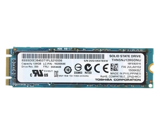 Toshiba 128GB SSD M2 2280 SATA THNSNJ128GDNU