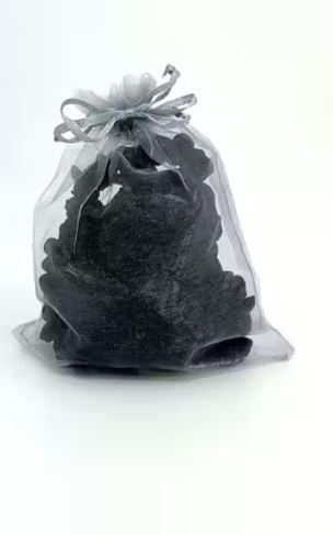 Scrunchy, Black 10 Pcs- Pipol - 3