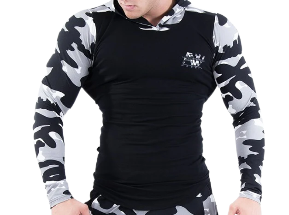 AW Jacket, white camo - 5