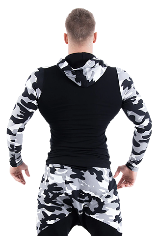 AW Jacket, white camo