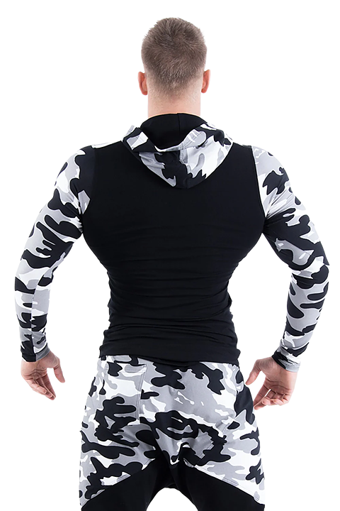 AW Jacket, white camo