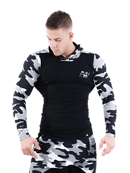 AW Jacket, white camo