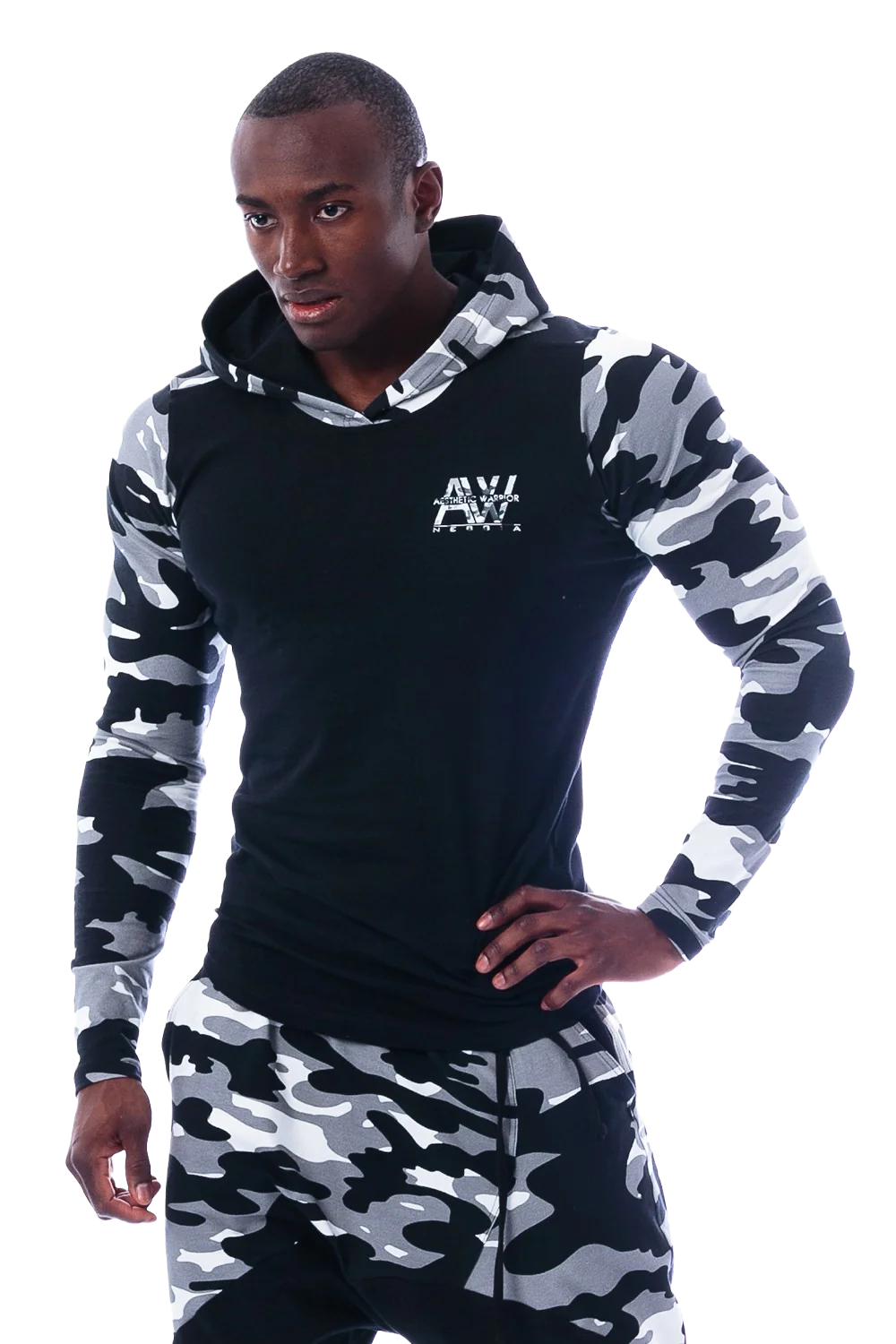 AW Jacket, white camo - 6