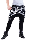 AW Sweatpants, white camo