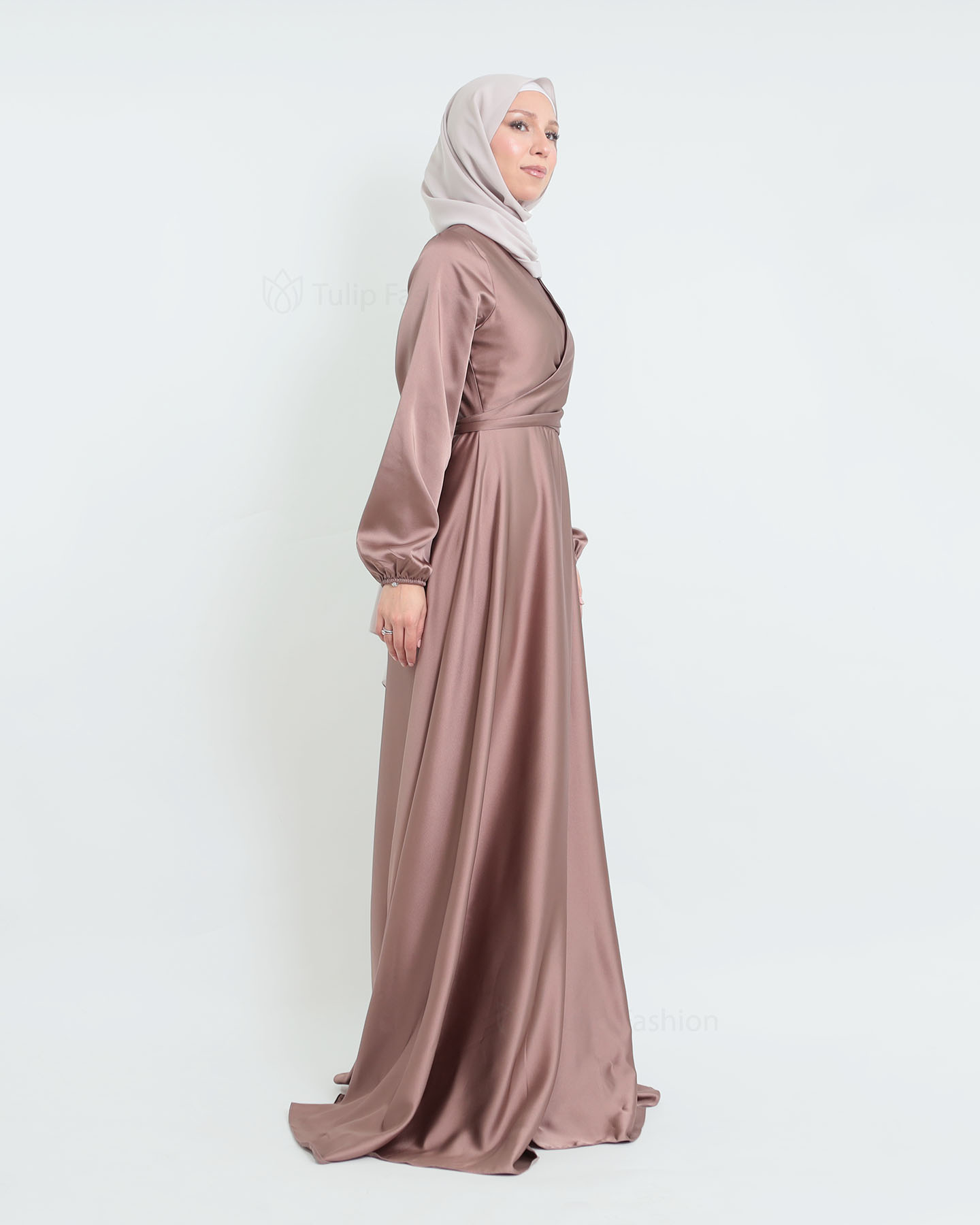 Maxi dress - Mauve - 3