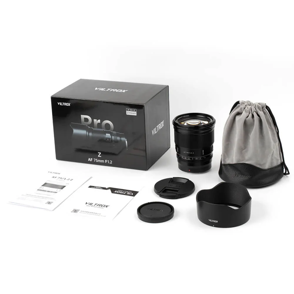 Viltrox 75/1.2 XF AF Pro objektiv till Nikon Z - 7