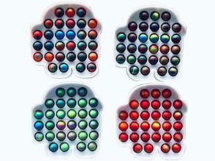 PoP it Button Robot 11 cm