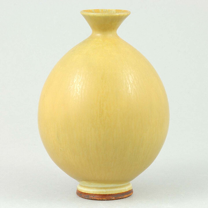 ベルント・フリーベリ  一点もの  黄色のベース  (11cm)  1971年