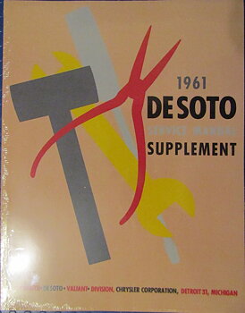 1961 De Soto Service Manual supplement