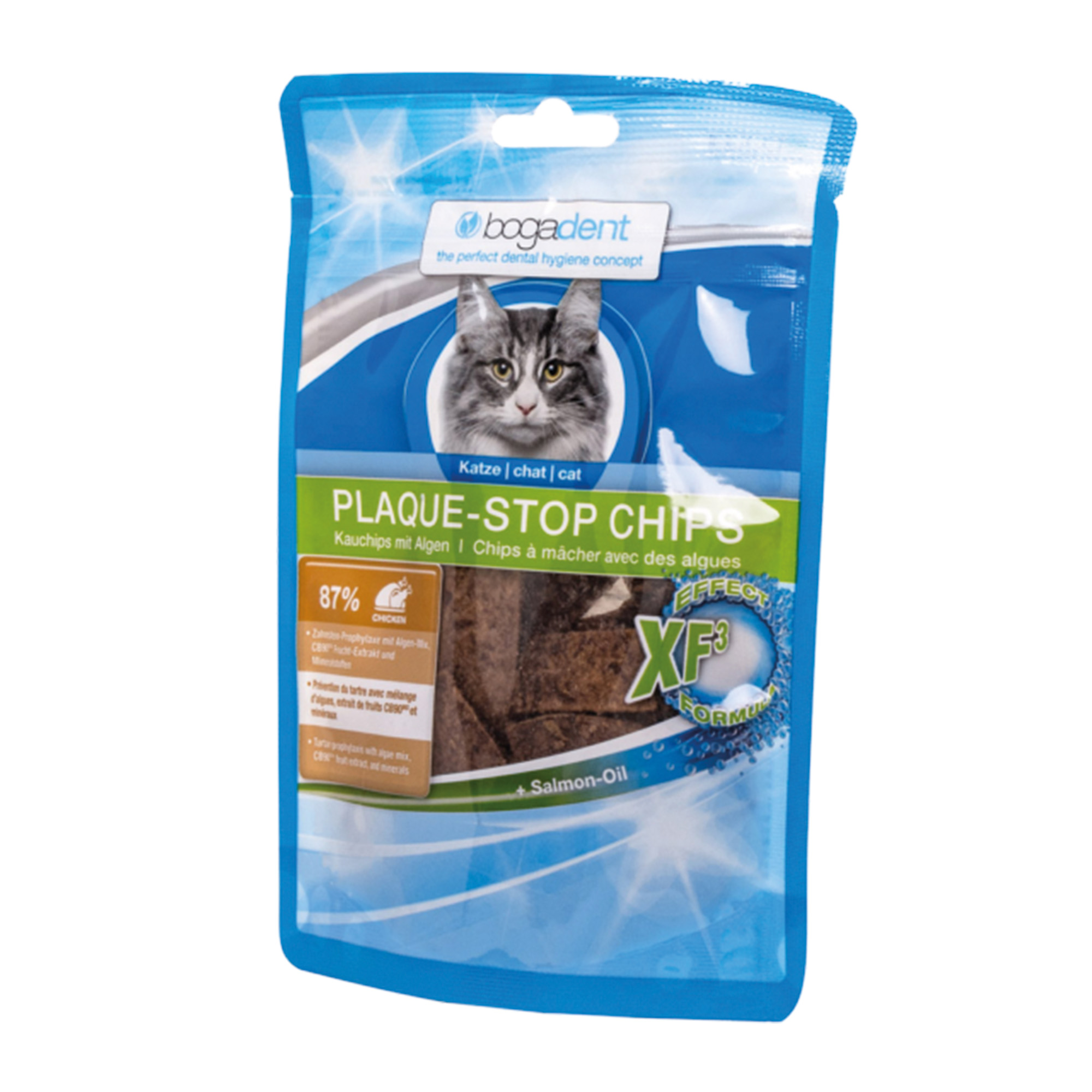 Bogadent Plaque-Stop Chips Kattgodis - Kyckling