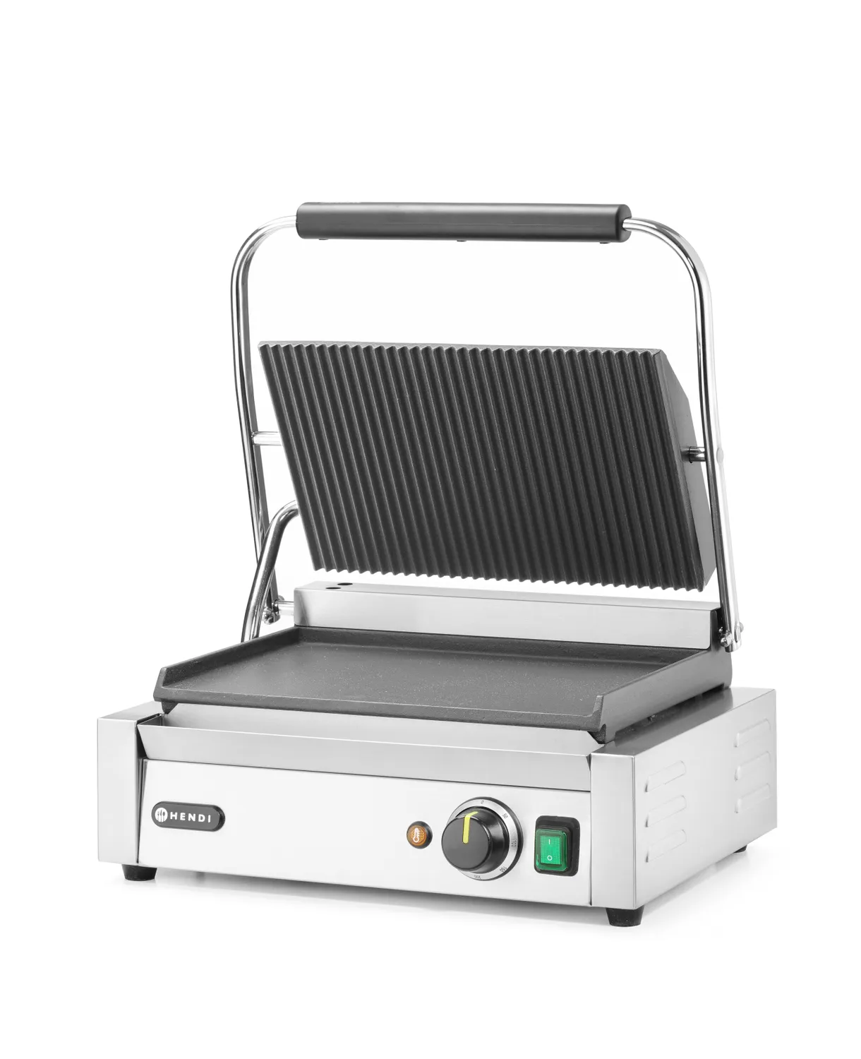 Panini clamp grill - Ribbed top and smooth bottom - 2