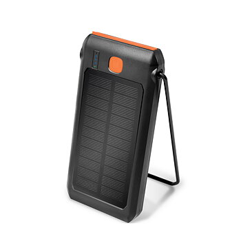 Powerbank med solcellspanel - LOGILINK Solar PowerBank 10000