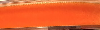 Orange sammetsband 7, 16, 25 & 38