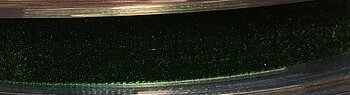 Grön sammetsband 7, 10 & 16