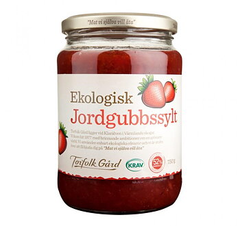 Jordgubbssylt KRAV 6 x 750 g, Torfolk