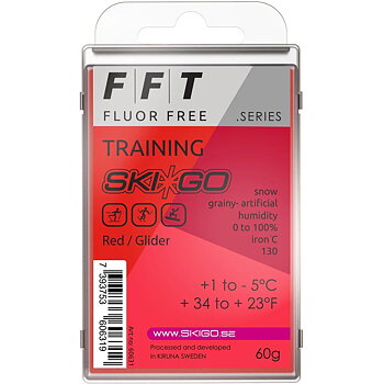 Skigo FFT Red Glider +1/-5 60g Skidvalla
