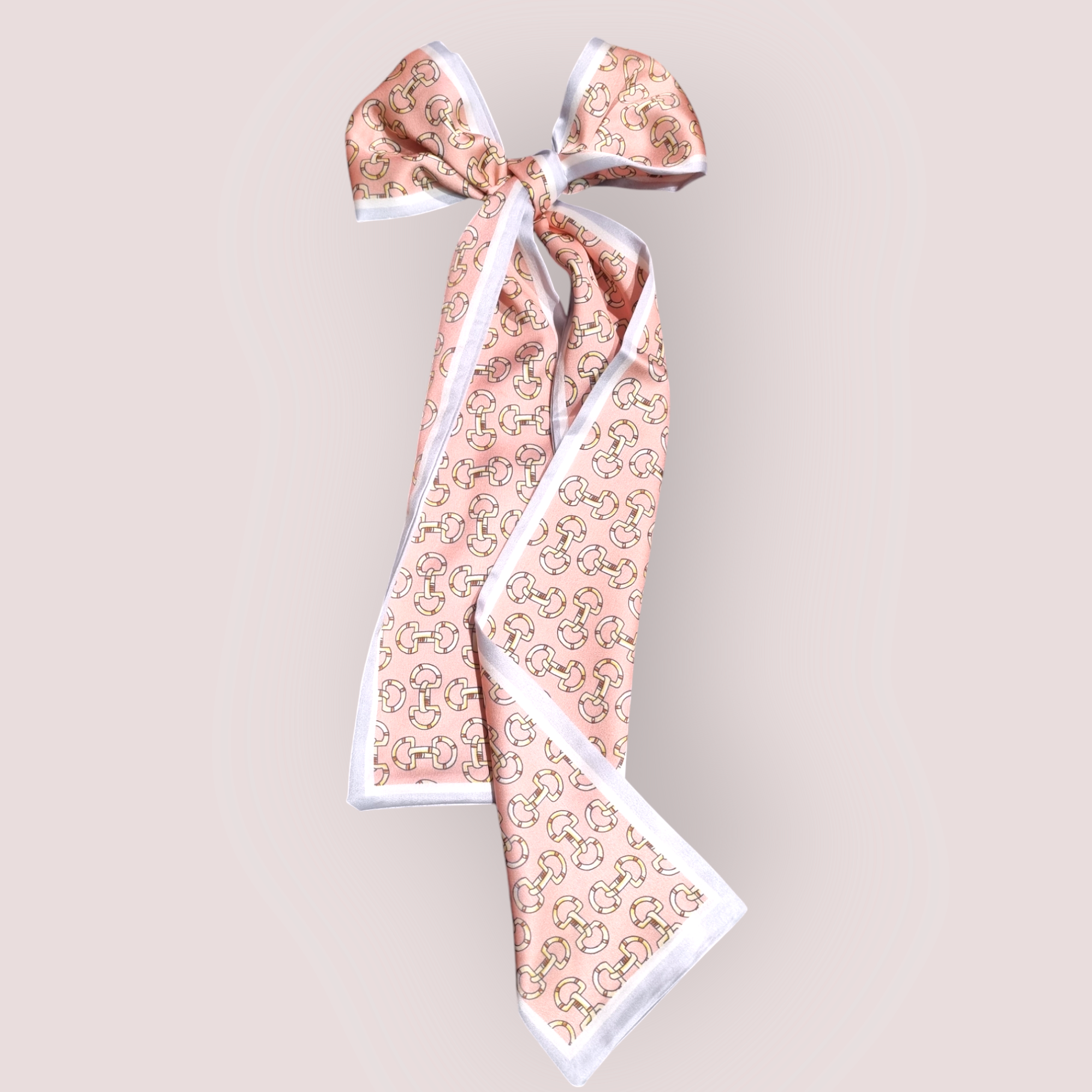 Horsebit long scarf