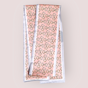 Horsebit long scarf