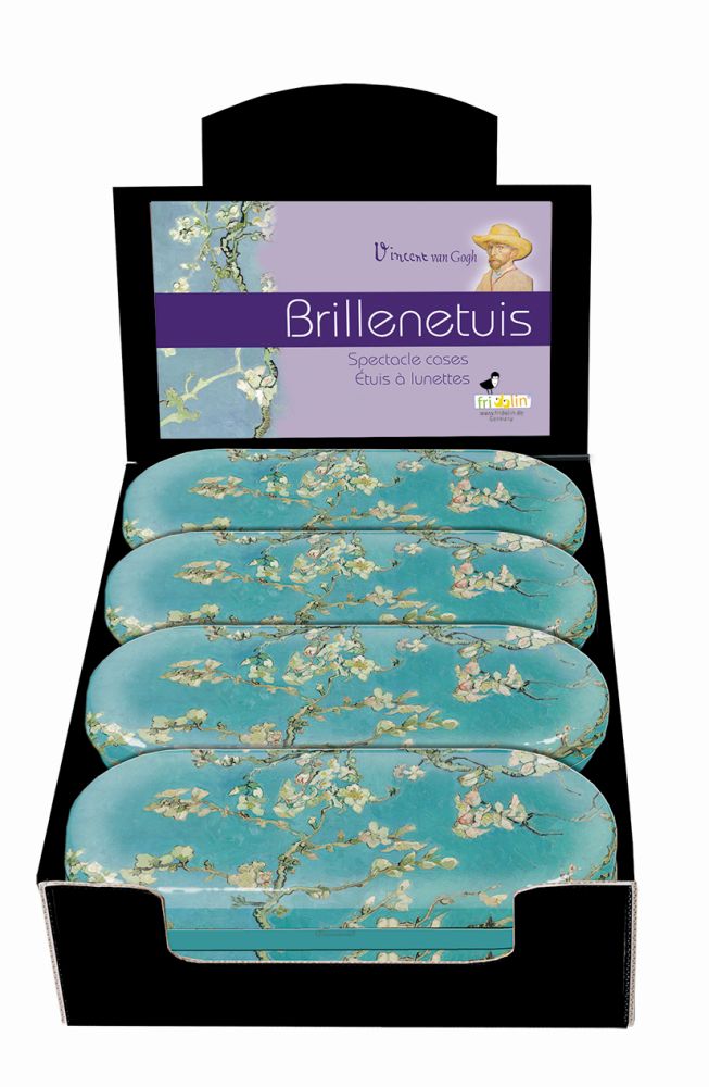 Glasögonetuier, Vincent Van Gogh, Mandelblommor, Bordsdisplay med 12 st., TEMA-produkt