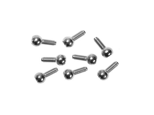Kyosho 1284 5.8mm Pillow Balls (8) Silver Colour