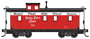 Caboose 36' with Offset Nickel Plate Road #56