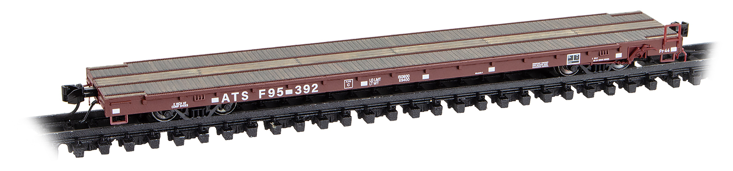 Thrall 60' flat car, ATSF #95392