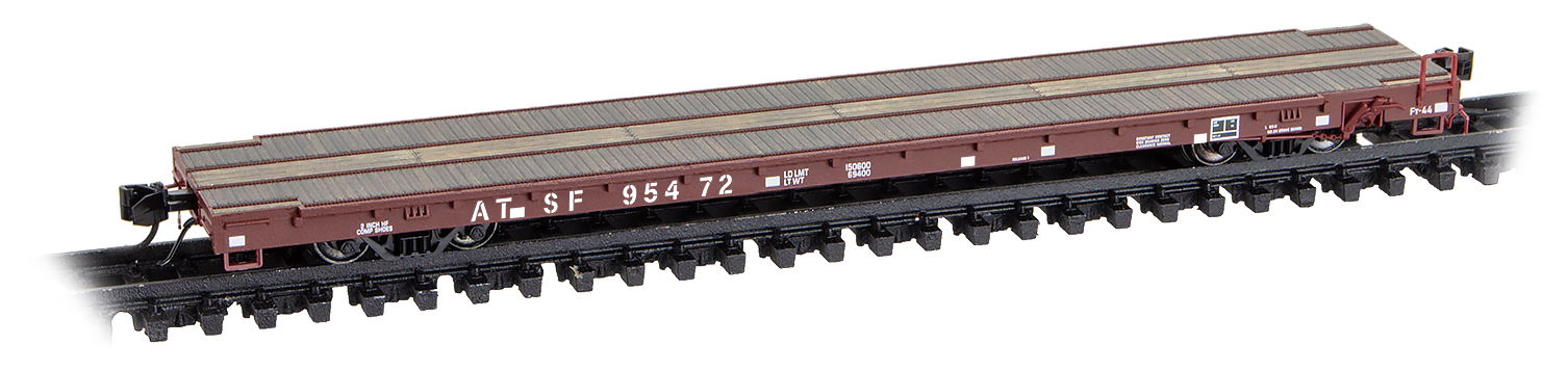 Thrall 60' flat car, ATSF #95472